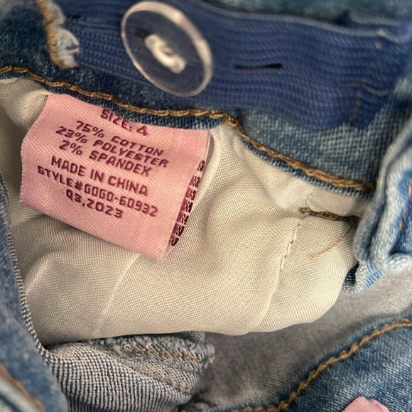 GOGO STAR BLUE FLARE JEANS - Picture 6 of 6